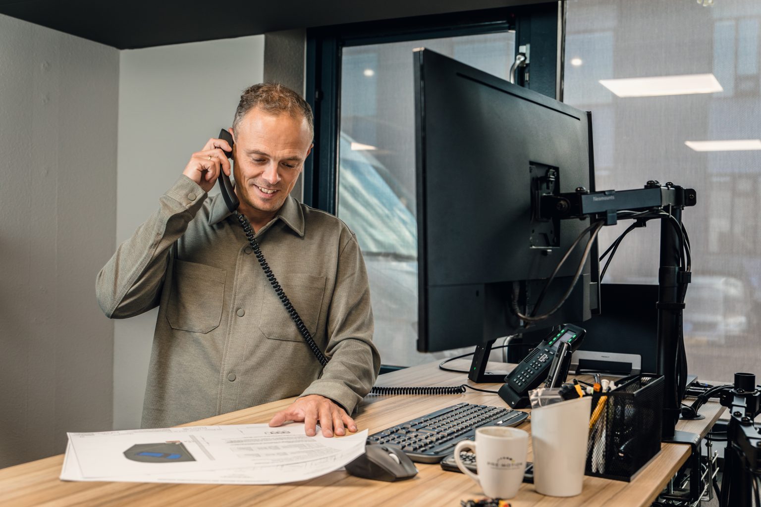 Aan het werk bij Pre-Motion